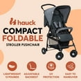 thumbnail image 4 of hauck Sport T13 Lightweight Foldable Stroller Pushchair, Charcoal Stone, 4 of 8