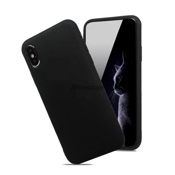 Funda de silicona suave de lujo para iPhone, funda protectora de Gel para teléfono iPhone X, Xr, Xs, 12 mini, 11 Pro Max, 6, 7, 8 Plus, SE 2020 Fivean unisex