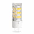 thumbnail image 2 of Bulbrite Pack of (2) 4.5 Watt 120V Dimmable Clear T6 LED Mini Light Bulbs with Bi-Pin (GY6.35) Base  3000K Soft White Light  400 Lumens, 2 of 2