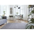 thumbnail image 2 of Novelle Home Finesse 63" x 91" Polypropylene/Cotton Shag Rug in Gray, 2 of 16