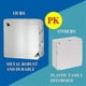 thumbnail image 5 of 4x4In Metal Electrical Box Cover Plates, 4 Pcs Electric Junction Box Cover Plate, Square Flat Elect, 5 of 5