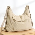 thumbnail image 4 of Mochila bandolera versátil 2 en 1 para mujer, de nailon ligero, ideal para viajes, compras y uso diario., 4 of 6