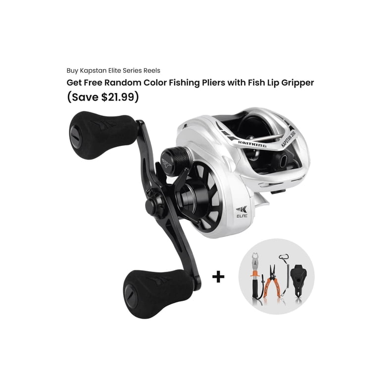 Kast King Kapstan Elite Size 300 Double Handle Baitcasting Reel