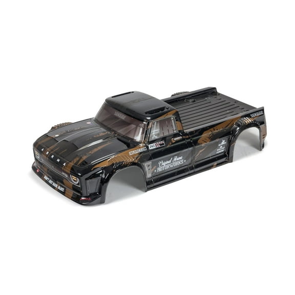ARRMA INFRACTION 4X4 3S BLX Finished Body Black/Gold ARA414007 Car/Truck Bodies wings & Decals
