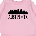 thumbnail image 3 of Inktastic Austin Texas Skyline Silhouette Tx City Baby Fleece Bodysuit, 3 of 4