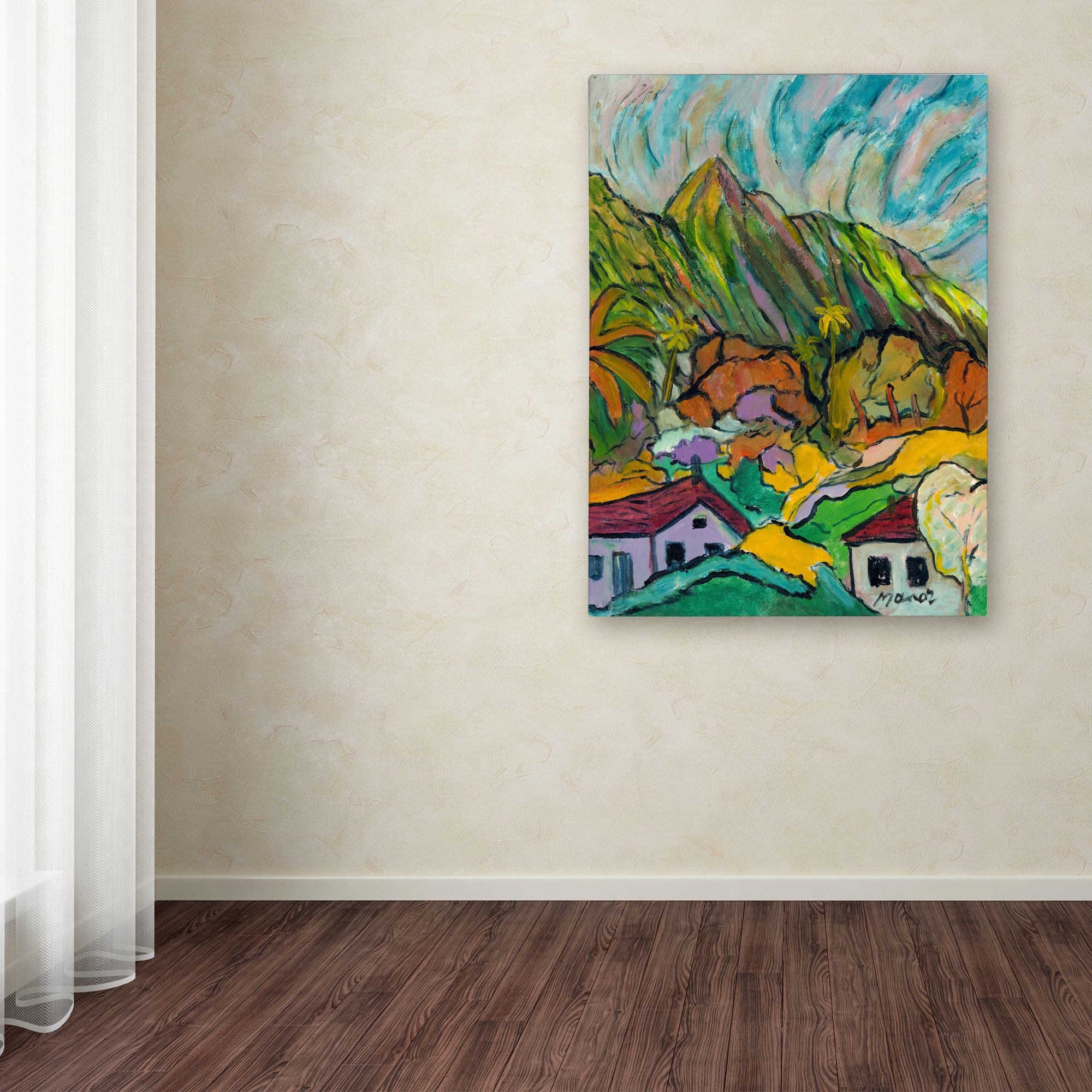Trademark Fine Art "Napa 2" Canvas Art by Manor Shadian