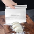 thumbnail image 4 of Baking Tool,Household Stainless Steel Cake Cake Scraper Stainless Steel Dough Cutter Exceptional Craftsmanship, 4 of 8