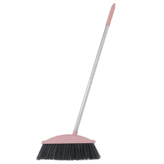 Raindrops Long Handle Broom for Floor Cleaning Outdoor Broom with Large Angle for Efficient Sweeping for Indoor and Outdoor Use