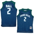 thumbnail image 1 of Chino Hills Huskies Lonzo Ball Blue High School Jersey (L), 1 of 1