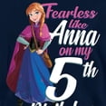 thumbnail image 2 of Frozen Garçons/filles Intrépide comme Anna Heather Chandail à Capuchon 5e Anniversaire, 2 of 4
