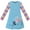 Blue Bunny, variant on Girls Dress Easter Stripe T-shirt Rainbow Bunny Butterfly Bow Tie Long Sleeve 3 Years