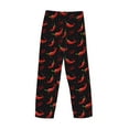 thumbnail image 6 of Balery Red Hot Chili print Men's Pajama Pants,Ultra Lightweight Pjs,Lounge Pant-XX-Large, 6 of 9