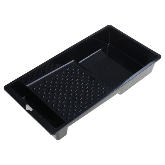Yammee Portable Black Plastic Painting Tray 4" for Home Renovation and DIYer Projects