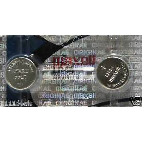 2-Maxell A76 LR44 AG13 Alkaline Batteries Ships from USA