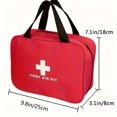 thumbnail image 4 of All-Purpose Emergency First Aid Kit – 184 Pcs, Waterproof, with Triple Antibiotic Ointment – Compact Trauma Medical Kit for Home, Car, Travel, Camping & Outdoor, 4 of 7