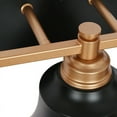 thumbnail image 5 of LNC Phapricornus 22-in 3-Light Matte Black LED Industrial Vanity Light Bar, 5 of 5