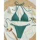 thumbnail image 3 of WILLBEST Traje de Baño Dos Piezas Mujer Traje de Baño para Mujer Bikinis Traje de Baño Sólido Pantalones Cortos para Mujer Trajes de Baño de Dos Piezas conjunto de Tankinis, 3 of 3