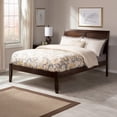 thumbnail image 1 of Portland Queen Solid Wood Platform Bed in Walnut, 1 of 6