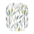 thumbnail image 3 of Maplenight Long Sleeve Shirts for Women Henley V Neck Tunic Tops Casual Loose Fit Floral Blouses Fall Fashion Outfits, 3 of 5