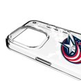 thumbnail image 3 of Columbus Blue Jackets iPhone Stripe Clear Ice Case, 3 of 7
