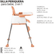 thumbnail image 5 of Silla Periquera Bebe Alta Plegable 3 En 1 Portátil Charola, 5 of 6