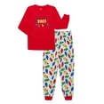 thumbnail image 3 of Jolly Jammies Boys and Girls Unisex Matching Family Pajamas Christmas Sleepwear Set, 2-Piece, Sizes XS-XL, 3 of 6