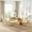 Gold Table & Gold White Chair, variant on 9-Piece Tempered Glass Dining Set, 94.49" Oversized Table with High-Back Oval PU Chairs and Curved Mirrored Stainless Steel Legs