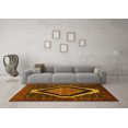 thumbnail image 3 of Ahgly Company Indoor Rectangle Persian Yellow Traditional Area Rugs, 5' x 8', 3 of 4