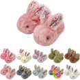 thumbnail image 3 of NOKIO Women Slippers Bunny Plush House Slipper Cute Animal Ca𝗋𝗍oon Slippers Warm Soft Plush Slippers Winter Non-S𝗅ip Indoor Shoes Comfortable Casual Bedroom Slides, 3 of 5