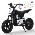 thumbnail image 1 of Mini Moto Cross Eléctrica Infantil Honey Whale BDQ-6988 Negro, 1 of 7