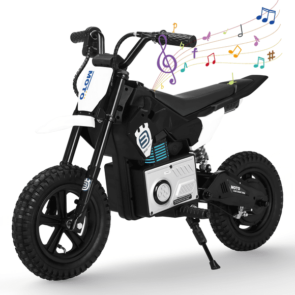 Mini Moto Cross Eléctrica Infantil Honey Whale BDQ-6988 Negro