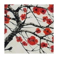thumbnail image 4 of HAOXIT  Japanese Cherry Tree Printed Square Tablecloth Polyester Waterproof Table Cover Washable Decor Table Cloth for Dining Room Party 40*40, 4 of 8