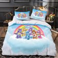 thumbnail image 1 of Care Bears Ensemble de Literie Motif Housse de Couette Sans Remplissage, 1 of 6