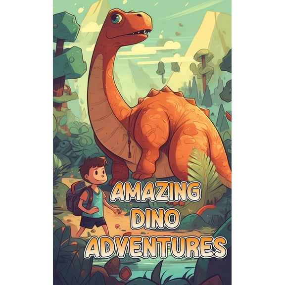 Amazing Dino Adventures: A Collection of Motivational Short Stories for Kids, (Hardcover)