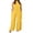 Yellow, variant on HNMKIU Wide Leg Jumpsuits for Women Sleeveless Loose Solid Color Stretchy with Pockets Plus Size Plus Size Pants Black,L
