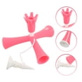 thumbnail image 2 of Miangastore Golf Tee Pink 1Set Triangular Fork Shape Durable Abs Material 2.36x2.36x2.16in, 2 of 9
