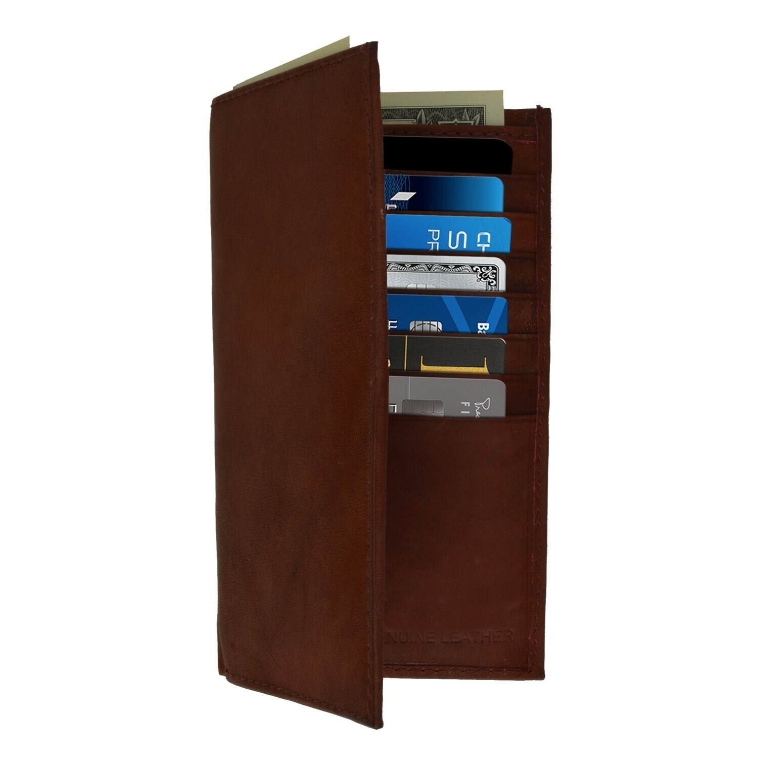 AFONiE Leather Thin Card Holder Wallet