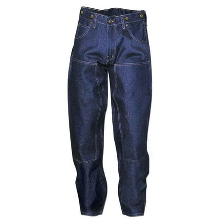 Prison Blues Double Knee Rigid Work Jeans - Walmart.com
