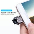 thumbnail image 2 of Amdohai Mini Type-C Card Reader Support USB 3.1 Type-C Port Memory Card Reader for Type-C Port Phone Tablet Laptop Grey, 2 of 8