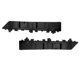 thumbnail image 3 of 1 Pair Left & Right Rear Bumper Holder Mount Bracket for Picanto 2011-2017 86613-1Y000 86614-1Y000, 3 of 5