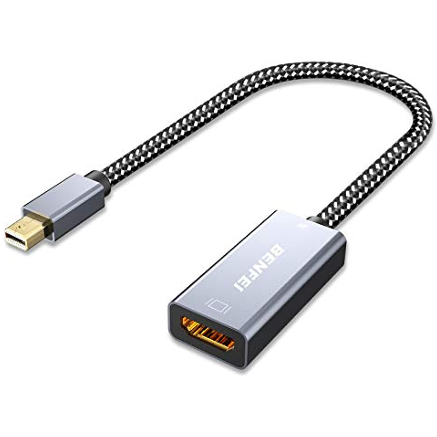 Mini DisplayPort to HDMI Adapter, Benfei Mini DP to HDMI 4K Adapter
