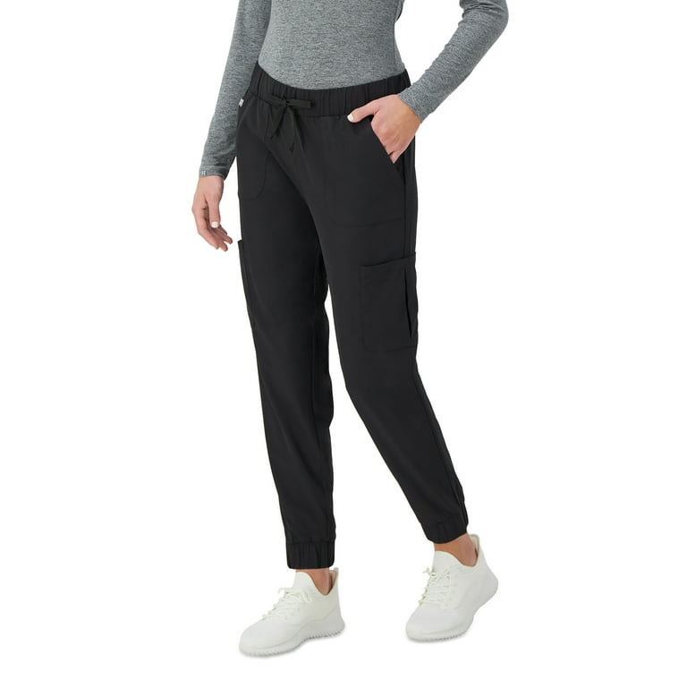 Hanes Women's Stretch Jersey Legging, Black, Small at