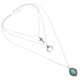 thumbnail image 3 of Collar con colgante multicapa bohemio, gargantilla de cuerno de aleación, elegante joyería para el cuello, 3 of 6