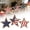 B Star Ornaments Set, variant on American Flag Rag Banner, 4th Of July Patriotic Tassel Decor, Memorial Day Fringe Flag, Independence Day Indoor Outdoor Hanging Flag, USA Flag Macrame Banner For Patriotic Celebrations