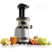 Omega VRT450HD Vertical Slow/Cold Press Juicer in Silver