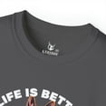 thumbnail image 4 of Life is Better with Shepherd - Funny Dog Lover Unisex Cotton Tee, 4 of 4