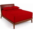 thumbnail image 2 of 800-TC Level of Softness - Extra Soft Cooling Sheets for Hot Sleepers and Night Sweats [Twin Sleeper Sofa Red Stripe] Fit Up To 5" inches Deep Pocket., 2 of 5