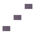 thumbnail image 3 of kurtrusly PVC Leaf Pattern Placemats Plate Mats Pad Place Mat Drink Cup Coasters Rectangle Insulation Kitchen Decor 45X30cm Taro Milk leaf 3Set, 3 of 6