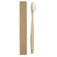 thumbnail image 2 of Soft Fibre Environmentally Wooden Toothbrush Bamboo Handle Toothbrush, 2 of 6