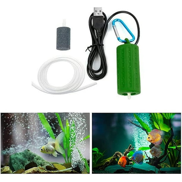Mini aquarium sale oxygen pump